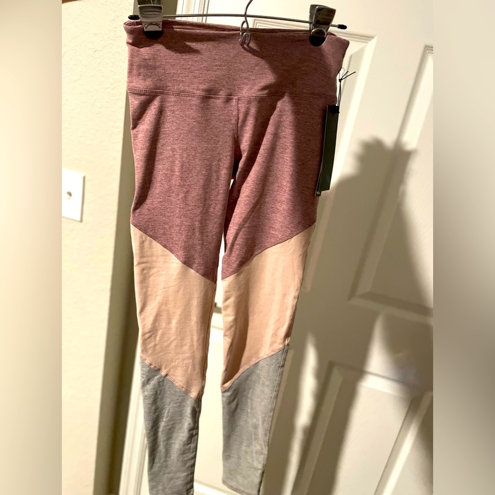 Colorblock gym pants